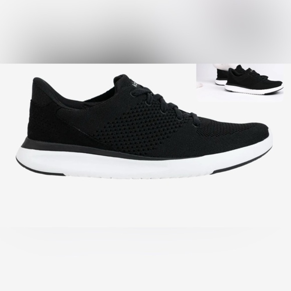 Kizik Lima Black Athletic Shoes Slip-on M6.5 W8